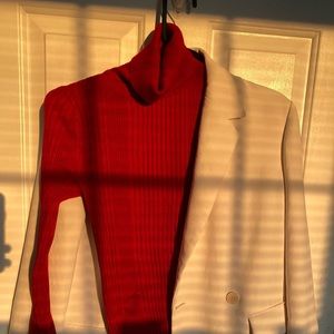 Anthropologie tight ribbed sweater